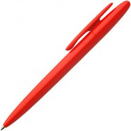 Ручка шариковая The Futurist DS5 TPP, красная с логотипом или изображением