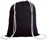 Рюкзак, черный с логотипом или изображением