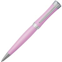 Ручка шариковая Desire, розовая с логотипом или изображением