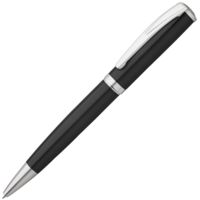 Ручка шариковая Prize, черная с логотипом или изображением