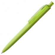 Ручка шариковая Prodir DS8 PRR-T Soft Touch, зеленая с логотипом или изображением