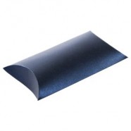 Упаковка Pillow, синяя с логотипом или изображением
