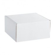 Коробка Piccolo, белая с логотипом или изображением