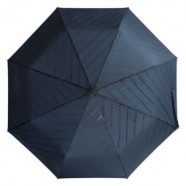 Зонт складной Magic с проявляющимся рисунком, темно-синий с логотипом или изображением