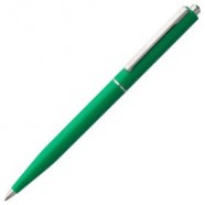 Ручка шариковая Senator Point ver. 2, зеленая с логотипом или изображением