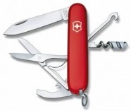 Офицерский нож Compact 91, красный с логотипом или изображением