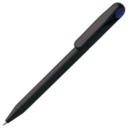 Ручка шариковая Prodir DS1 TMM Dot, черная с синим с логотипом или изображением