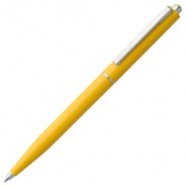 Ручка шариковая Senator Point ver. 2, желтая с логотипом или изображением