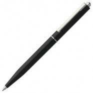 Ручка шариковая Senator Point ver. 2, черная с логотипом или изображением
