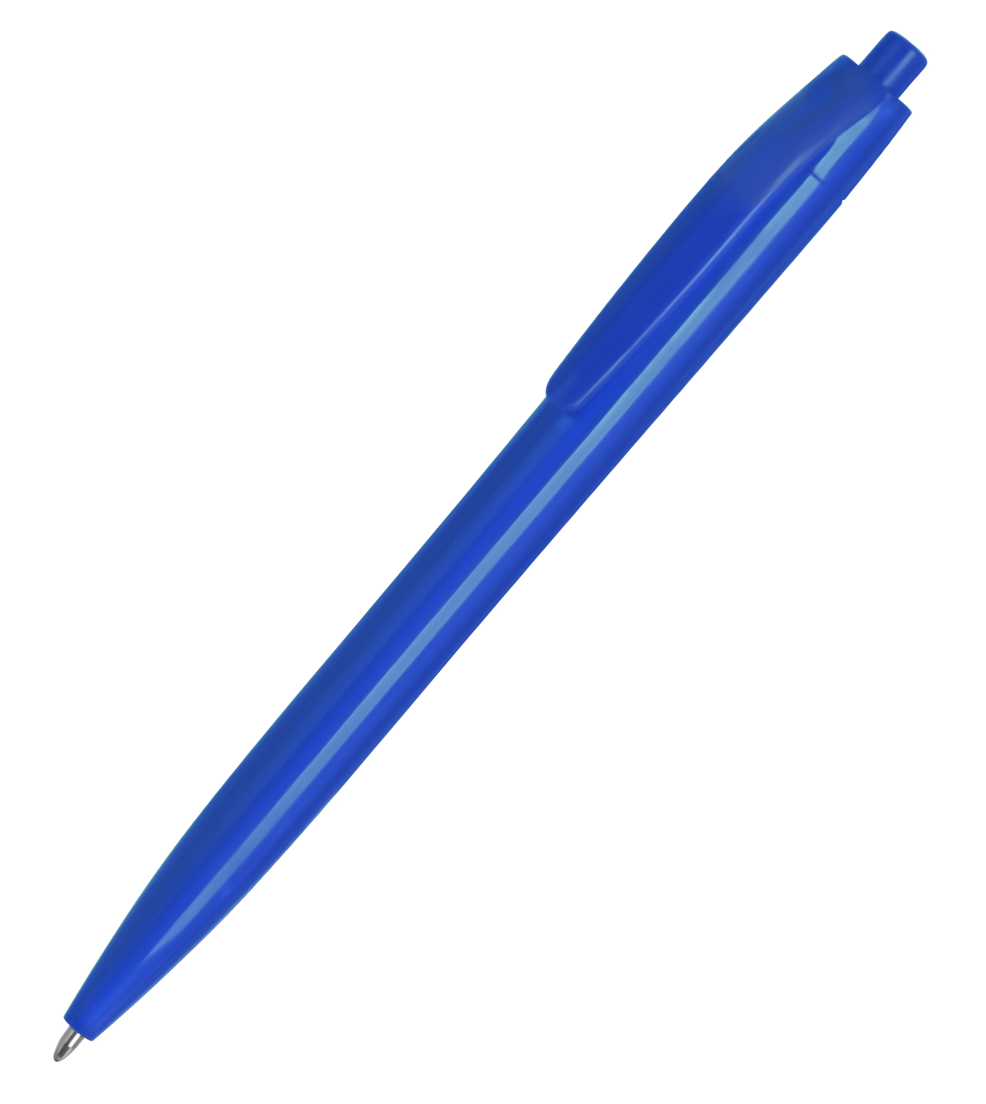 N6, ручка шариковая, синий, пластик с логотипом или изображением