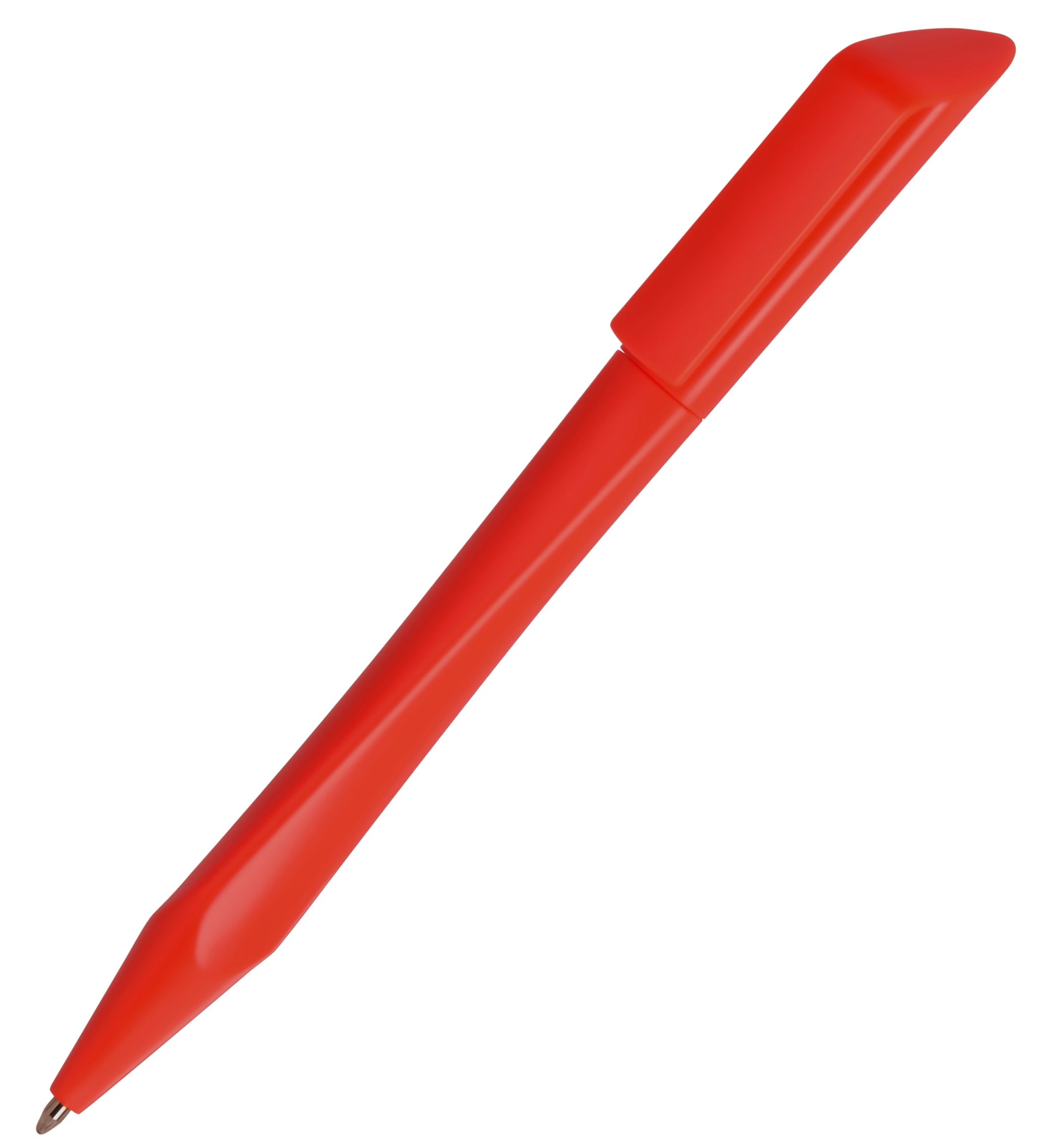 N7, ручка шариковая, красный, пластик с логотипом или изображением