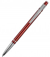 SHAPE, ручка шариковая, бордовый/хром, анодированный алюминий/пластик с логотипом или изображением