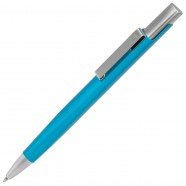 CODEX, ручка шариковая, бирюзовый, металл с логотипом или изображением
