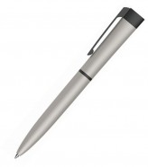 ELLIPSE, ручка шариковая, серебристый/черный, алюминий, пластик с логотипом или изображением