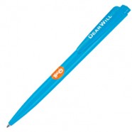 Шариковая ручка Dart Basic голубая с логотипом или изображением
