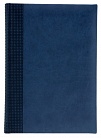 Недатированный ежедневник VELVET 650U (5451) 145x205 мм синий с логотипом или изображением