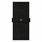 Сумка для ювелирных украшений CITY 210*90 мм., натуральная кожа, черный с логотипом или изображением