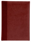 Ежедневник VELVET 5450 (650) 145x205мм, красный 2016 с логотипом или изображением
