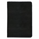 Обложка для паспорта с отделением для кредитных карт CITY 142*100 мм., натуральная кожа, черный с логотипом или изображением
