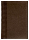 Недатированный ежедневник VELVET 650U (5451) 145x205 мм коричневый с логотипом или изображением