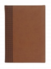 Ежедневник VELVET 5450 (650) 145x205 мм, св.коричневый 2016 с логотипом или изображением