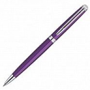 Ручка шариковая «Ватерман Хемисфера Перпл Си Ти» Цвет чернил – синий с логотипом или изображением