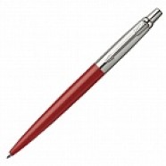 Шариковая ручка JOTTER 125TH красная М, синий стержень с логотипом или изображением