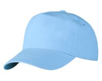 Бейсболка Unit Promo, голубая с логотипом или изображением