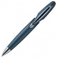 Ручка шариковая Myto, синяя с логотипом или изображением
