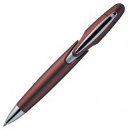 Ручка шариковая Myto, красная с логотипом или изображением