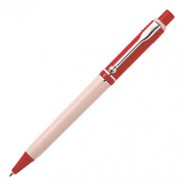 Ручка шариковая Raja Shade, красная с логотипом или изображением