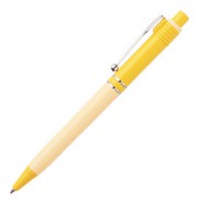 Ручка шариковая Raja Shade, желтая с логотипом или изображением