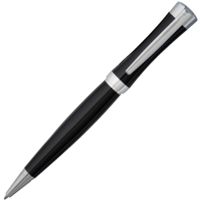 Ручка шариковая Desire, черная с логотипом или изображением
