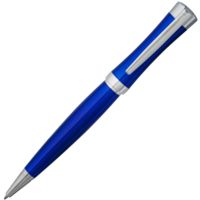 Ручка шариковая Desire, синяя с логотипом или изображением
