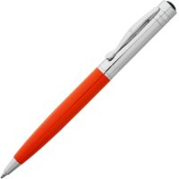 Ручка шариковая Promise, оранжевая с логотипом или изображением