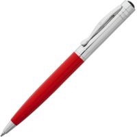 Ручка шариковая Promise, красная с логотипом или изображением