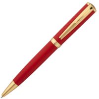 Ручка шариковая Forza, красная с логотипом или изображением