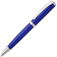 Ручка шариковая Prize, синяя с логотипом или изображением