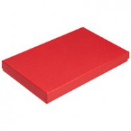 Коробка In Form под ежедневник, флешку, ручку, красная с логотипом или изображением