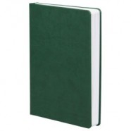 Ежедневник Basis, датированный, зеленый с логотипом или изображением