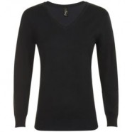 Пуловер женский GLORY WOMEN, черный с логотипом или изображением