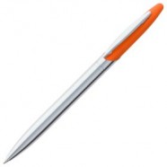Ручка шариковая Dagger Soft Touch, оранжевая с логотипом или изображением
