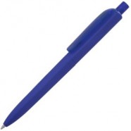 Ручка шариковая Prodir DS8 PRR-Т Soft Touch, синяя с логотипом или изображением