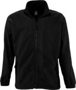 Куртка мужская North 300, черная с логотипом или изображением