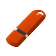 Флешка Profit, 8 Гб, оранжевая с логотипом или изображением