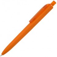 Ручка шариковая Prodir DS8 PRR-Т Soft Touch, оранжевая с логотипом или изображением
