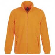 Куртка мужская North, оранжевый неон с логотипом или изображением