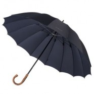 Зонт-трость Big Boss, темно-синий с логотипом или изображением