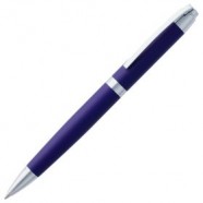 Ручка шариковая Razzo Chrome, синяя с логотипом или изображением