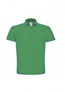 Рубашка поло ID.001 зеленая с логотипом или изображением